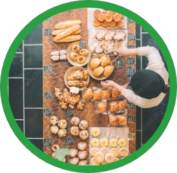 種類豊富なパン